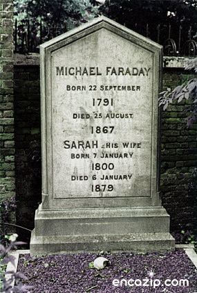 michael faraday mezarı