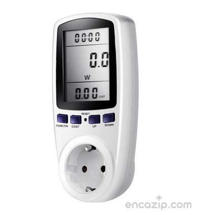 wattmetre enerji tüketim sarfiyat ölçen priz